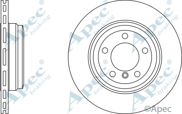 APEC BRAKING Jarrulevy DSK2361